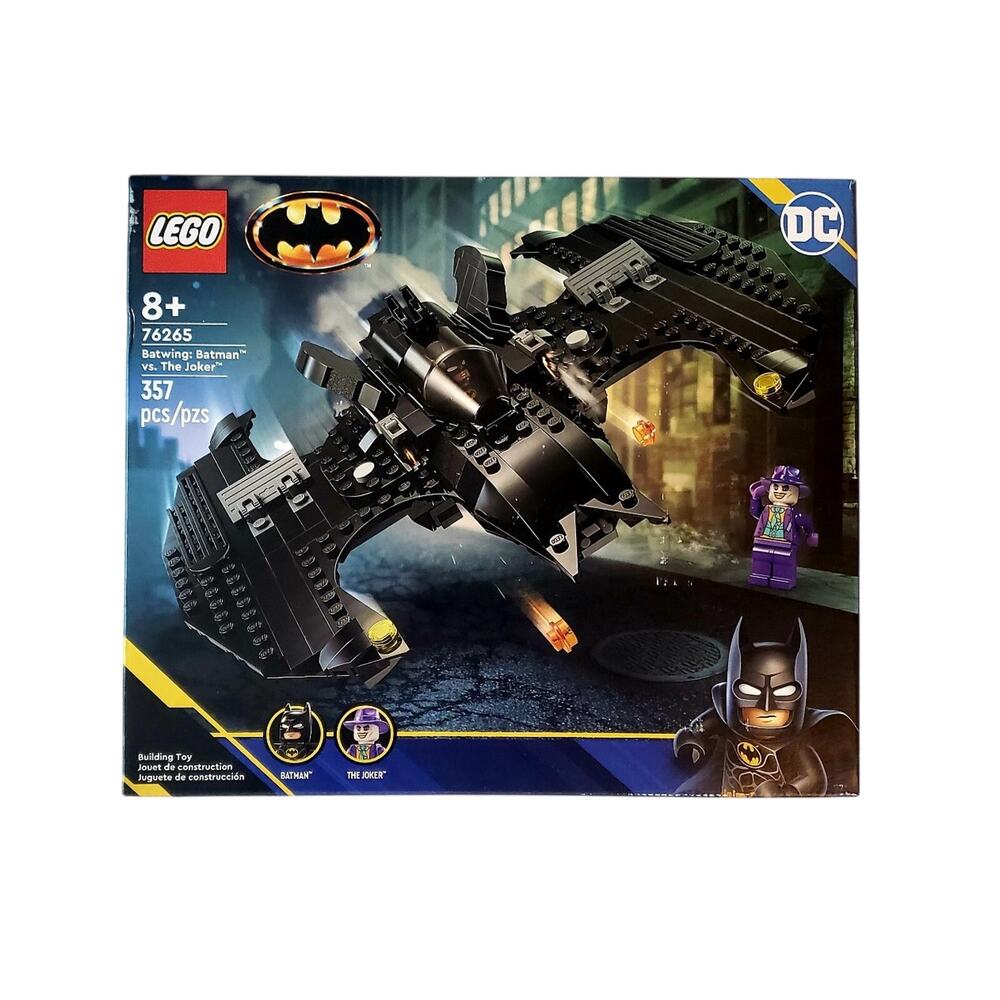 LEGO 76265 Batwing: Batman vs. The Joker New In Sealed Box Retired Set